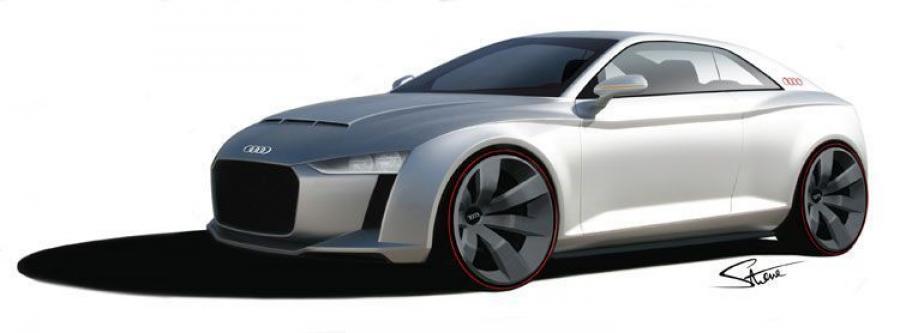 Эскиз Audi Quattro Concept 2010 года  (фото 86 из 119)